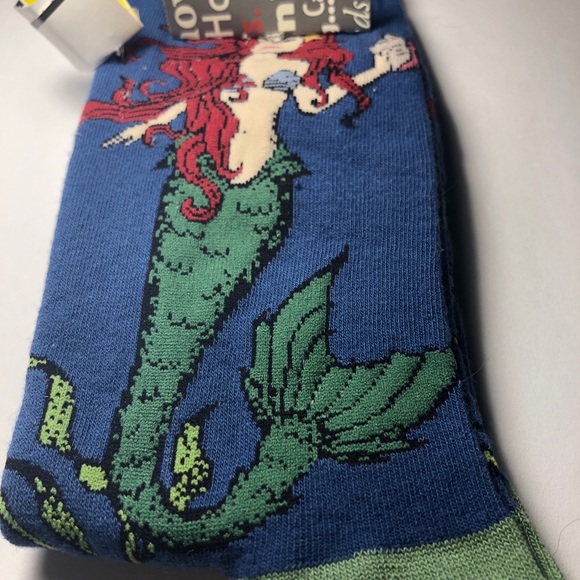 SOCKSMITH mermaid Sox Sz. 5-10.5.  NWT - Picture 2 of 7